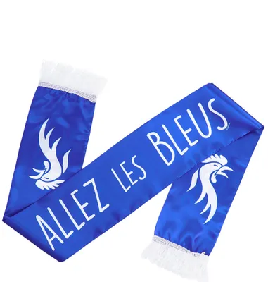 Produktbild von Frankreich Fan-Schal blau-weiss -