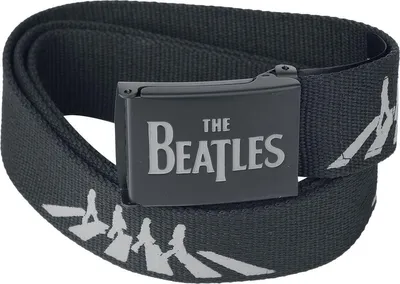 Produktbild von The Beatles Gürtel Uni Logo schwarz Standard