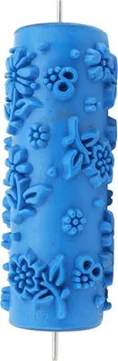 Obrázek produktu pro Váleček na malování se vzorem, 15 cm, gumový, opakovaně použitelný, univerzální, dekorativní umělecká struktura na stěny, dveře, skříně