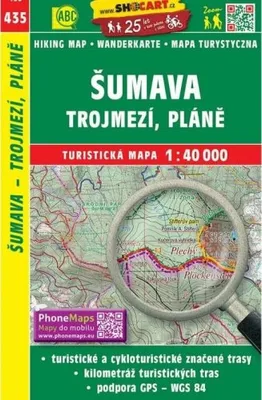 Obrázek produktu pro SC 435 Šumava - Trojmezí, Pláně 1:40 000