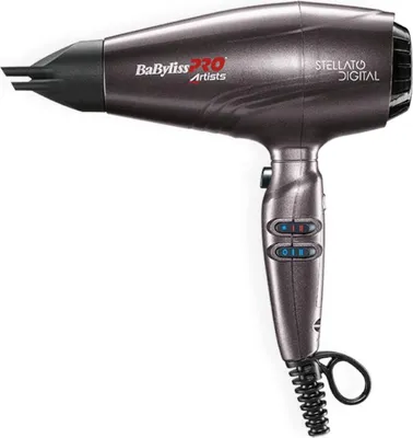 Zdjęcie produktu dla Babyliss PRO Stellato Digital BAB7500IE Cyfrowa Suszarka do włosów 2400W
