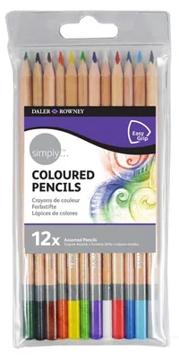 Produktbild von DALER ROWNEY D&R Simply Buntstifte Set 12 Stk.