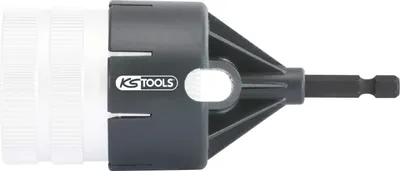 Adapter für Rohrentgrater, 50 mm, 1/4" Sechskant, für Bohrmaschinen