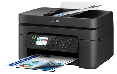 Produktbild von Epson WorkForce WF-2950DWF, Tintenstrahl, Farbdruck, 5760 x 1440 DPI, Farbkopieren, A4, Schwarz