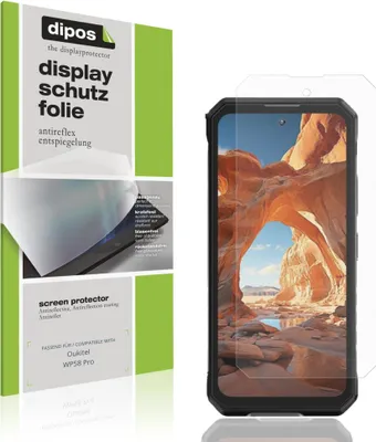 Produktbild von 4x Schutzfolie für Oukitel WP58 Pro matt Displayschutzfolie Folie Display Schutz dipos