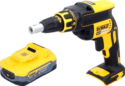 Produktbild von DeWalt DCF 620 N Akku Trockenbauschrauber 18 V 30 Nm Brushless + 1x Powerstack Akku 5,0 Ah - ohne Ladegerät