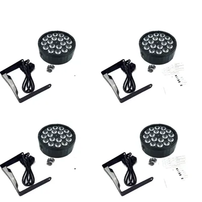 Immagine prodotto di Luce di scena a LED, 6-in-1 RGBWA UV, 100W di consumo, 18LED RGBWAUV 6IN1, spina UE