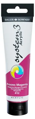 Obrázok produktu pre Daler-Rowney System3, 150 ml, Purpurová, Rúra