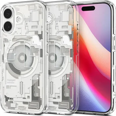 Produktbild von SPIGEN case ULTRA HYBRID MAG kompatibel mit MagSafe passend für IPHONE 17 zero one natural tutanium