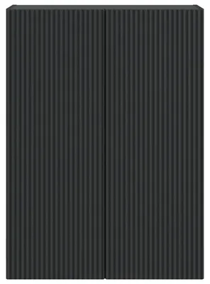 Produktbild von vidaXL Wandschrank Schwarz 66 x 34,5 x 90 cm Holzwerkstoff