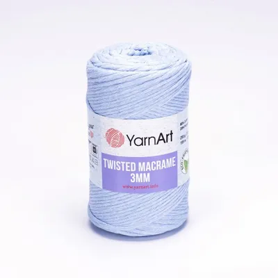Produktbild von Gedrehtes Makramee-Garn, 3 mm, 250 g, 760