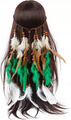 Produktbild von INDIAN GREEN Plume Haarband A10