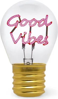 Produktbild von Legami S.p.A. Societa Benefit TISCHLAMPE GLUEHBRIN GOOD VIBES