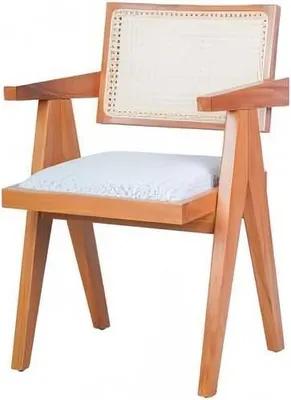 Immagine prodotto di Sala da pranzo Design moderno Tessile Blu Poltrona Bracciolo Sedia imbottita Mobili