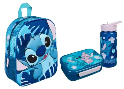 Image de Ensemble scolaire Lilo & Stitch : sac à dos et sac à lunch