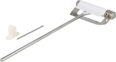 Produktbild von Türschließhilfe mit Stange – wartungsfreier Türschließer 40 kg - Türfeder Weiß