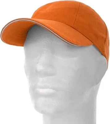 Productafbeelding van Oranje Baseballecap - Veiligheidskleding Hoofdbedekking