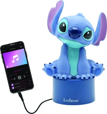 Obrázok produktu pre Lexibook Disney Stitch NS01D, LED, Voľne stojace, Chlapec / dievča, Zvukové efekty, Automatické vypnutie, Batérie