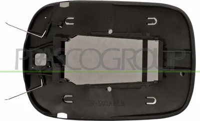 Produktbild von PRASCO Spiegelglas Außenspiegel Rechts für VOLVO XC90 I (275) Beheizbar Konvex VV7107523