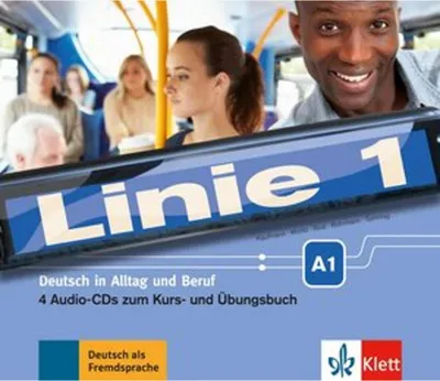 Produktbild von Linie 1 A1 - 4 Audio-CDs zum Kurs- und Übungsbuch
