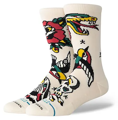 Produktbild von STANCE Socken Flash Crew canvas L 43-47