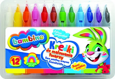 Image de Bambino crayons de couleur pour peinture sur visage 12k no 046