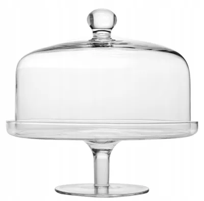 Produktbild von Tortenplatte mit Glasglocke 31,5 cm Glamour Krosno Glas