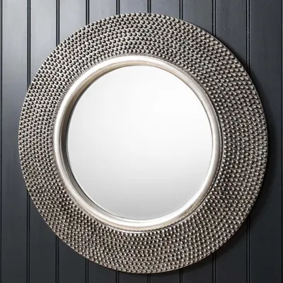 Produktbild von Milton & Oldbrook Wandspiegel Ø 80 cm Zurich Grau