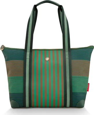 Produktbild von Pip Studio Tilda Tote Bag Medium Stripe Green 47x17x37cm