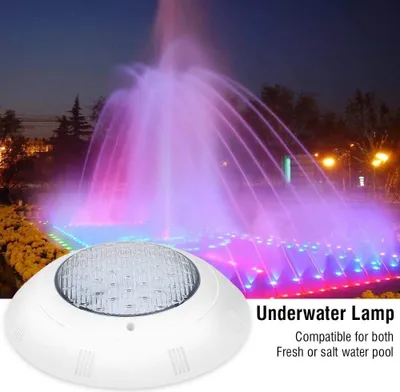 Obrázek produktu pro 12V 45W LED reflektor RGB osvětlení bazénu osvětlení jezírka osvětlení koupelny reflektor podvodní světlo změna barvy IP68 vodotěsné bazénové světlo s dálkovým ovládáním