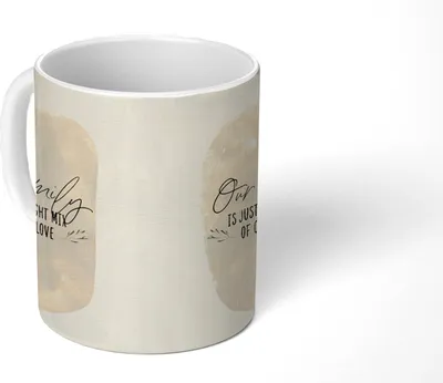 Produktbild von MuchoWow® Tasse Kaffeetasse Kaffeebecher 350 ml Familie - Eltern - Zitate Teetasse - Fototasse - Becher - Keramikbecher - Teebecher - Kaffeetasse - Bürotasse