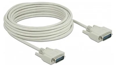 Immagine prodotto di Delock Serielles Kabel D-Sub15 Stecker zu Stecker 10 m
