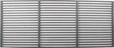 Produktbild von Grillrost 67x40cm rechteckig emailliert Rost Grillgitter Gusseisen Grillplatte
