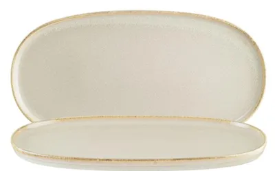 Produktbild von Sand Hygge Platte oval 30x16cm - 6 Stück