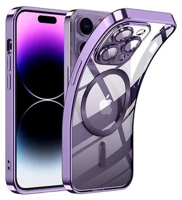 Zdjęcie produktu dla Etui iphone 14 pro max magnetyczne magsafe przezroczyste ochrona