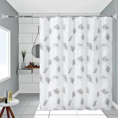 Produktbild von Duschvorhang 200/220/240 cm, PEVA Wasserdicht, Schnelltrocknend, Antischimmel, für Badezimmer