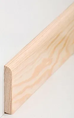 Produktbild von Sockelleisten "Osnabrück" - Kiefer lackiert (Massivholz - 320.1060.1)