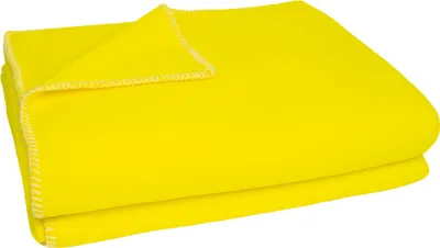 Produktbild von Zoeppritz Plaid Soft-Fleece Farbe yellow Größe 160x200