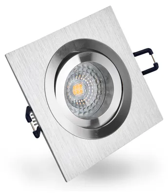 Produktbild von LED Einbaustrahler 230 6W dimmbar 6711 Ø80 IP20 Poliertes Silberaluminium