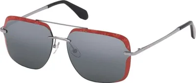 Zdjęcie produktu dla Adidas OR0017 12C Shine Dark Ruthenium/Smoke Mirror Silver Lifestyle okulary