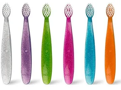 Zdjęcie produktu dla Szczoteczka do zębów totz dla dzieci miękka 6 sztuk w etui