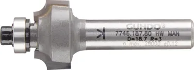 Produktbild von Guhdo HW-Viertelstabfräser Z2 S8 D31,7 R9,5
