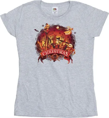Produktbild von Disney - "The Nightmare Before Christmas" T-Shirt für Damen BI35802 (XXL) (Grau)
