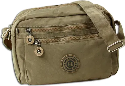 Produktbild von Bag Street Nylon Umhängetasche stone Damen Tasche OTJ202L