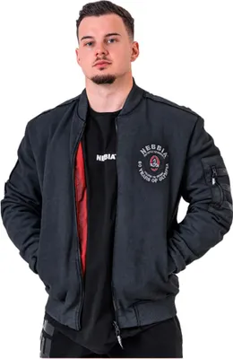 Produktbild von Nebbia Washed Legend 794 Jacke Schwarz 2XL Herren Schwarz 2XL
