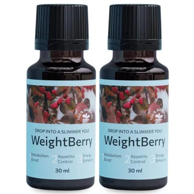 Produktbild von 2x WeightBerry – Natürlich zur Gewichtsreduktion, 30 ml