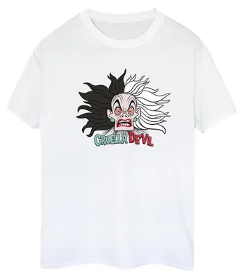 Produktbild von Disney - "101 Dalmatians Crazy Mum" T-Shirt für Damen BI47124 (XL) (Weiß)