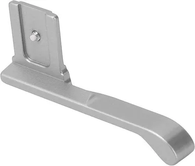 Produktbild von Kamera-Handgriff aus Aluminium, silber, ergonomisch