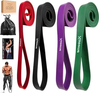Produktbild von Famanu Widerstandsbänder aus natürlichem Latex - Set von 5 - für Kraft- und Mobilitätstraining
