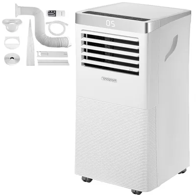 Immagine prodotto di Climatizzatore portatile - Regolatore di temperatura - Raffrescamento ambienti - Controllo tramite app - 9000 BTU - Bianco